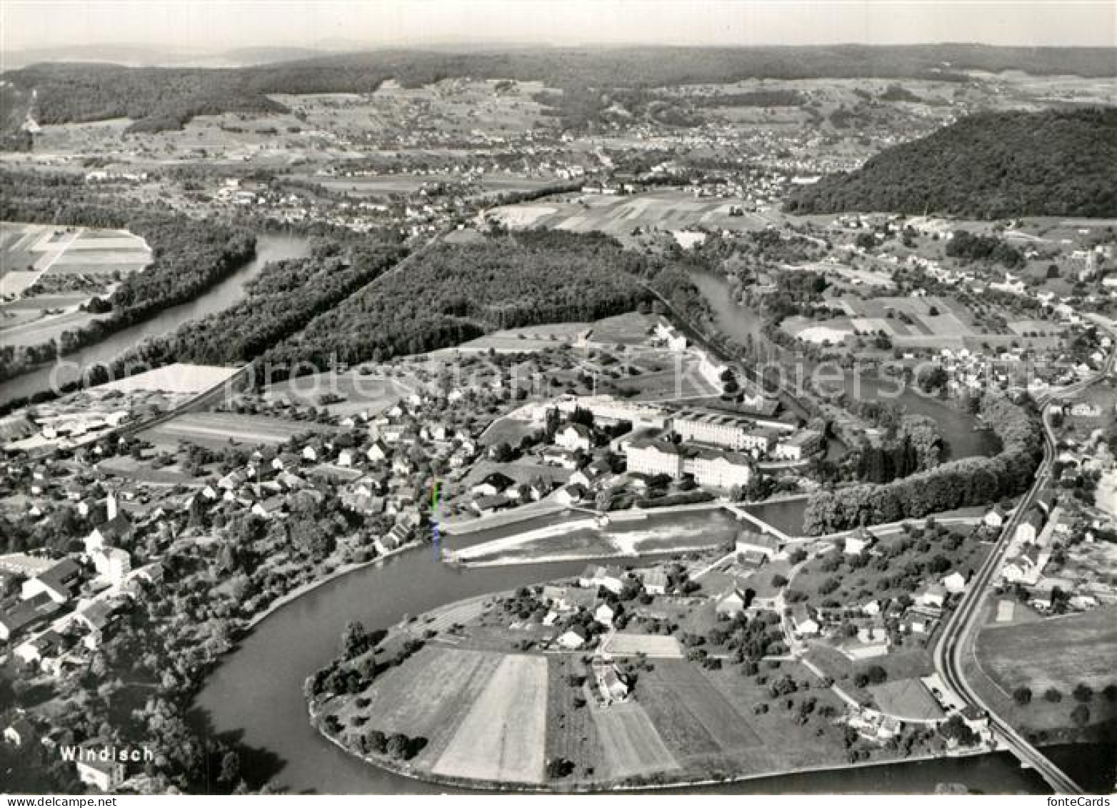 Windisch AG Fliegeraufnahme