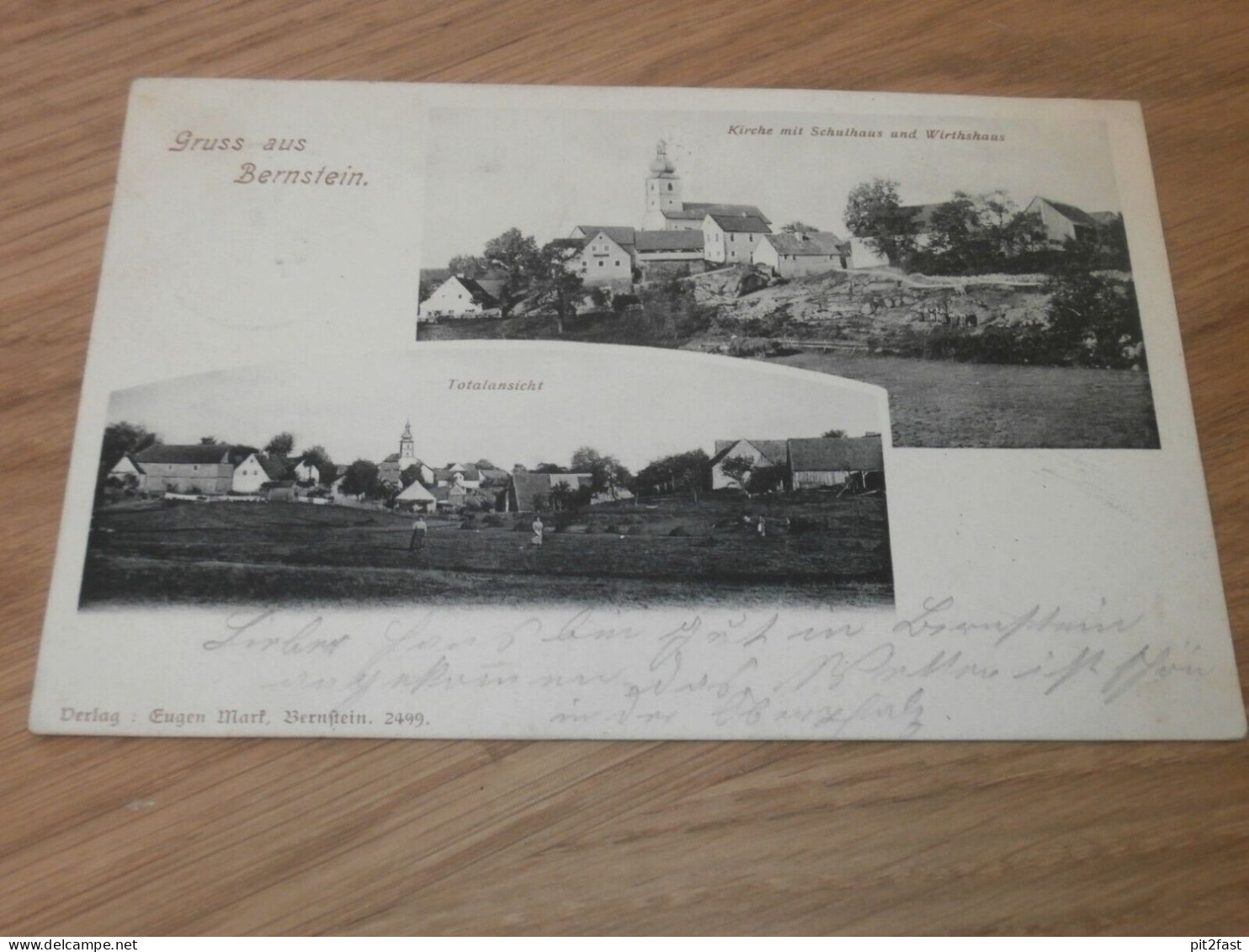 Windischeschenbach - Bernstein 1903 , Eugen Mark , alte AK , Postkarte !!