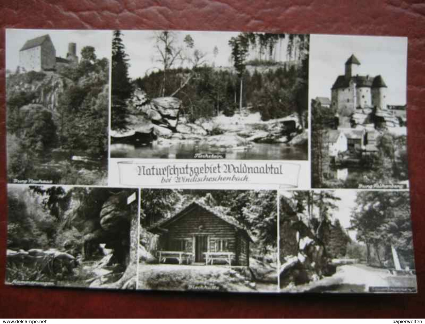 Windischeschenbach (Neustadt an der Waldnaab) - Mehrbildkarte "Naturschutzgebiet Waldnaabtal bei Windischeschenbach"