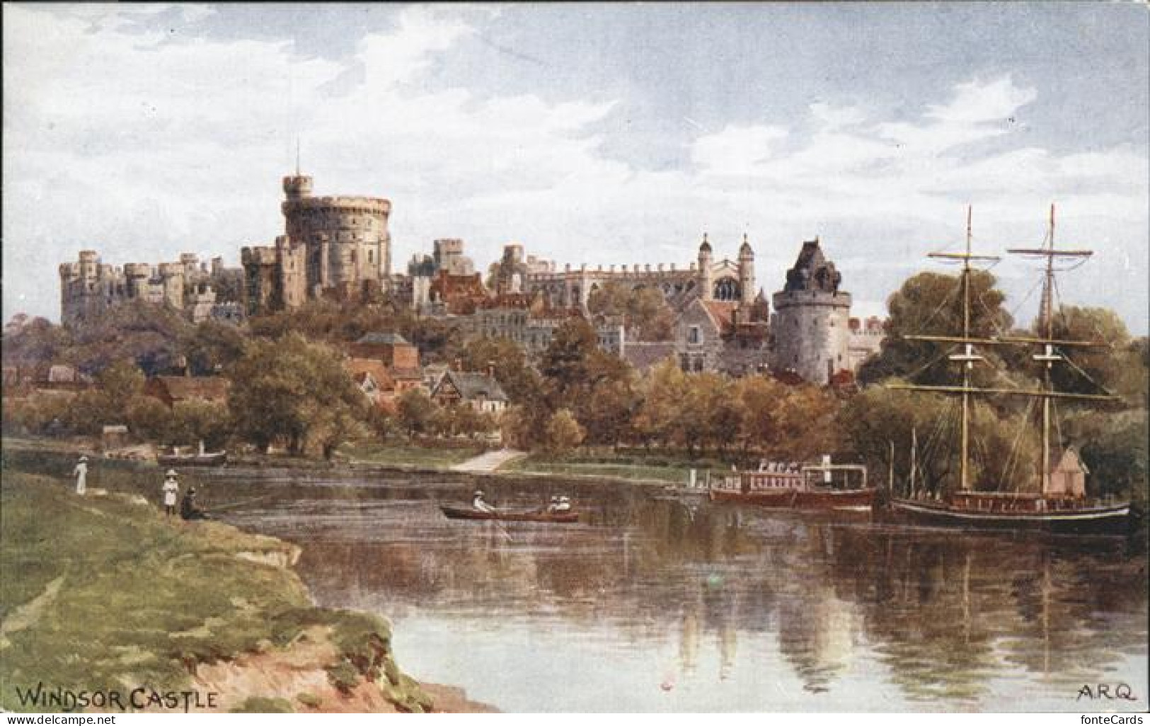 Windsor Berkshire Castle Schiff