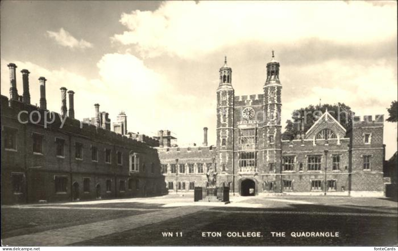 Windsor Berkshire Eton College Quadrangle