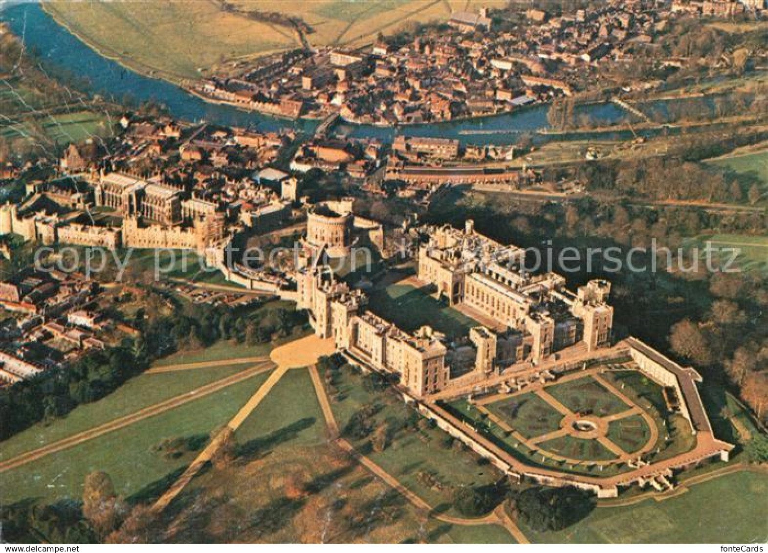 Windsor Berkshire Fliegeraufnahme Castle