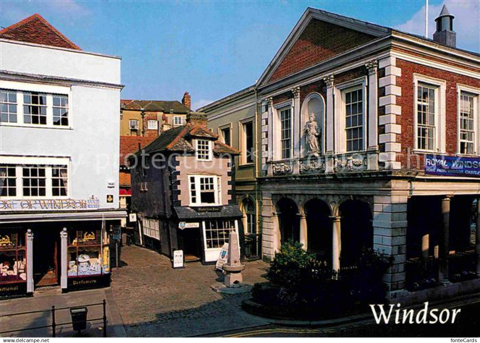 Windsor Berkshire The Guildhall and Cornmarket