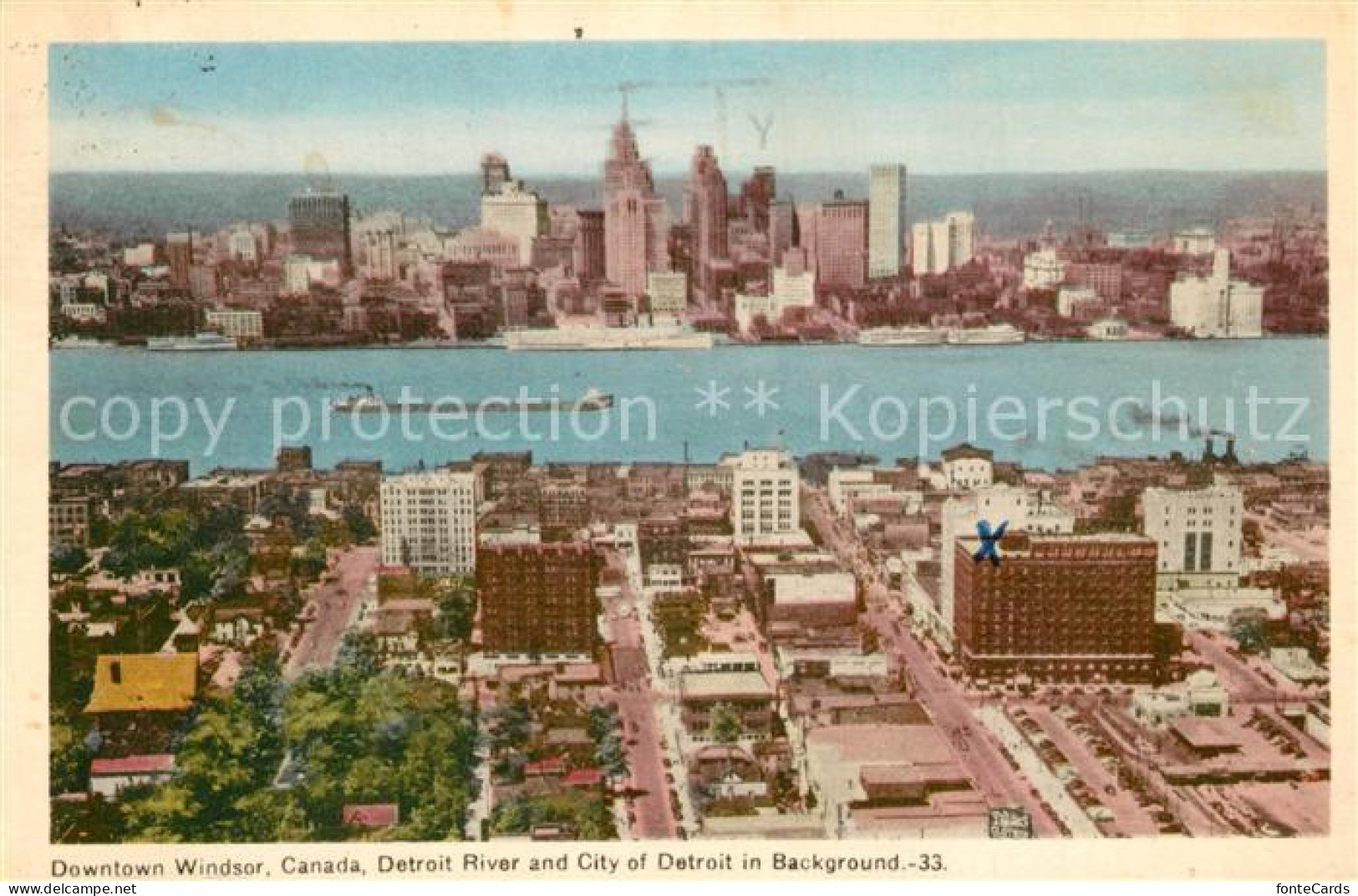 Windsor Ontario Detroit River City of Detroit