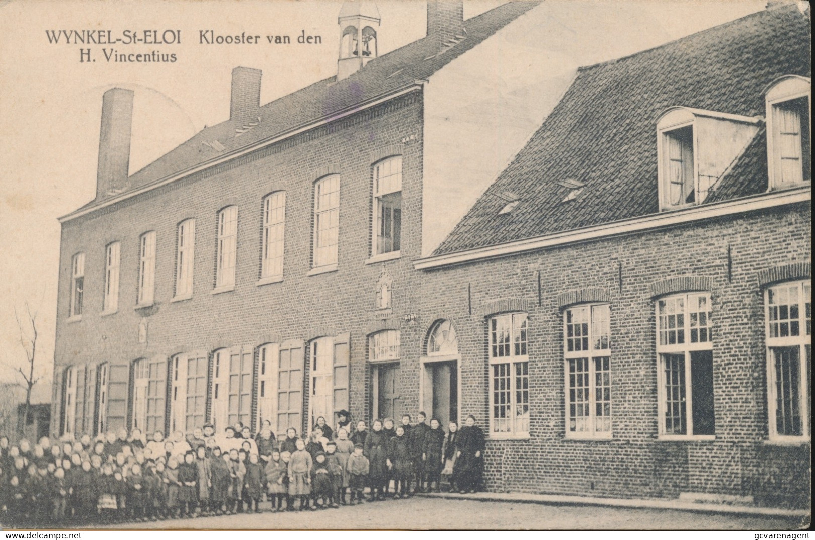 WINKEL ST ELOI      KLOOSTER VAN DEN H.VINCENTIUS    FELDPOST  29.6.17     2 SCANS