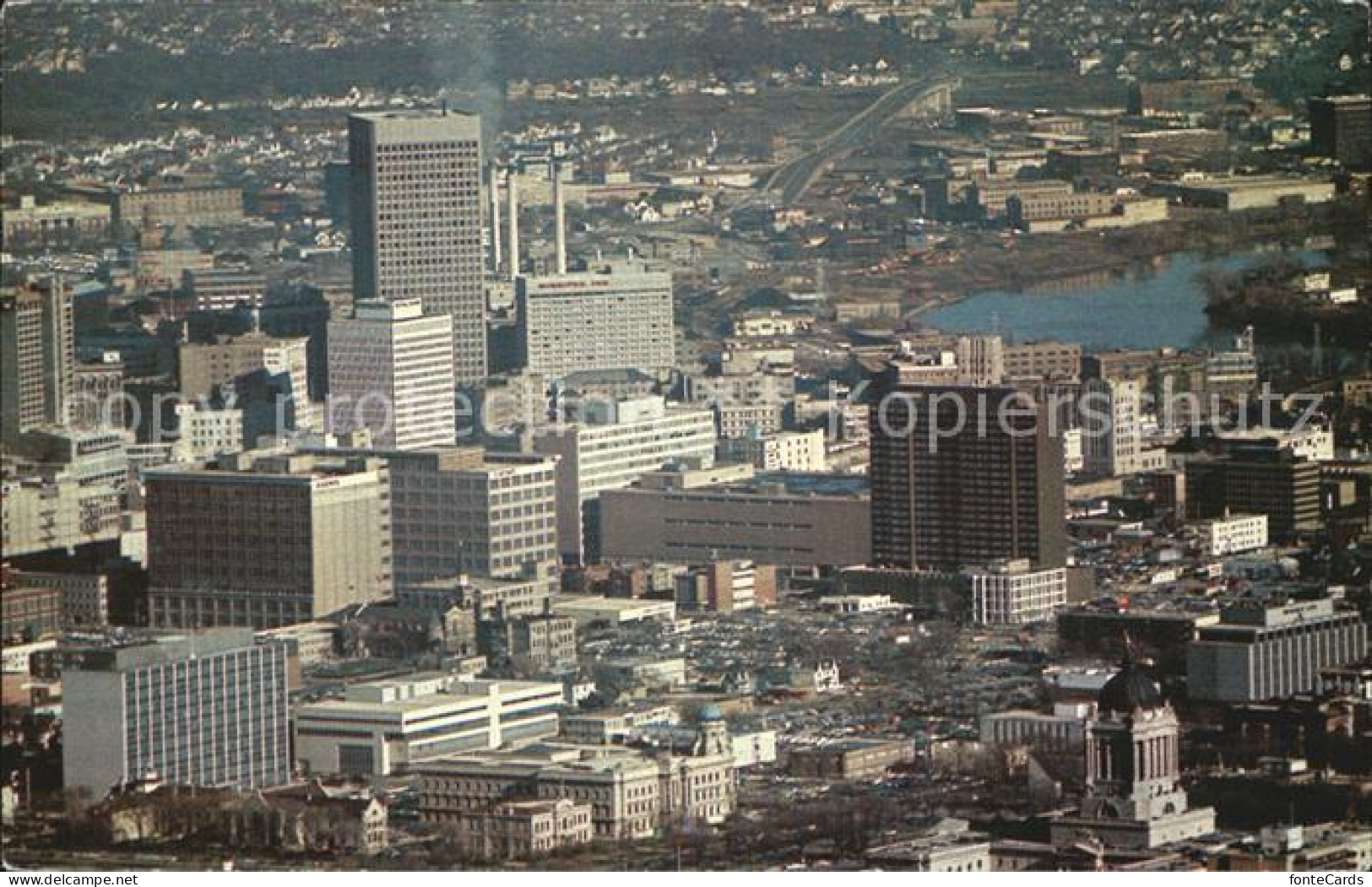 Winnipeg Luftaufnahme