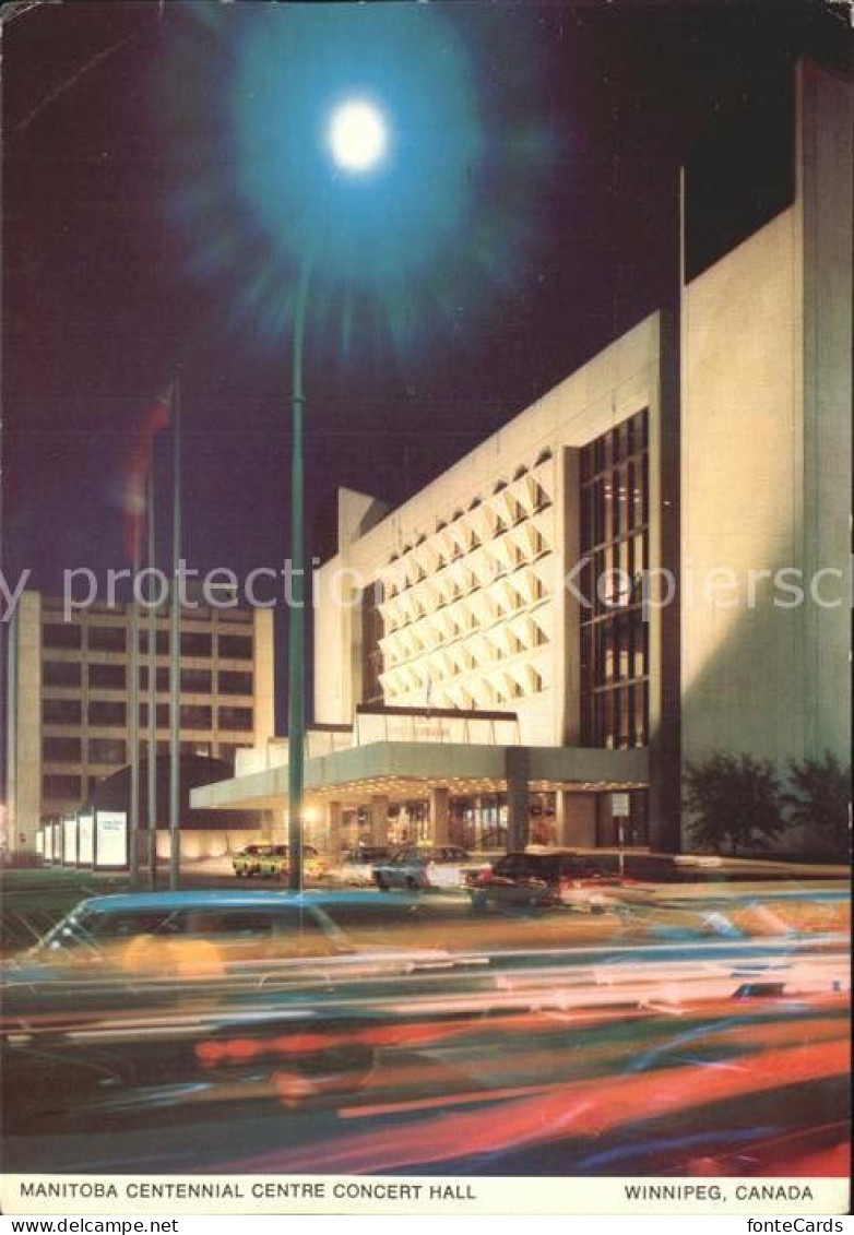 Winnipeg Manitoba Centennial Centre Concert Hall