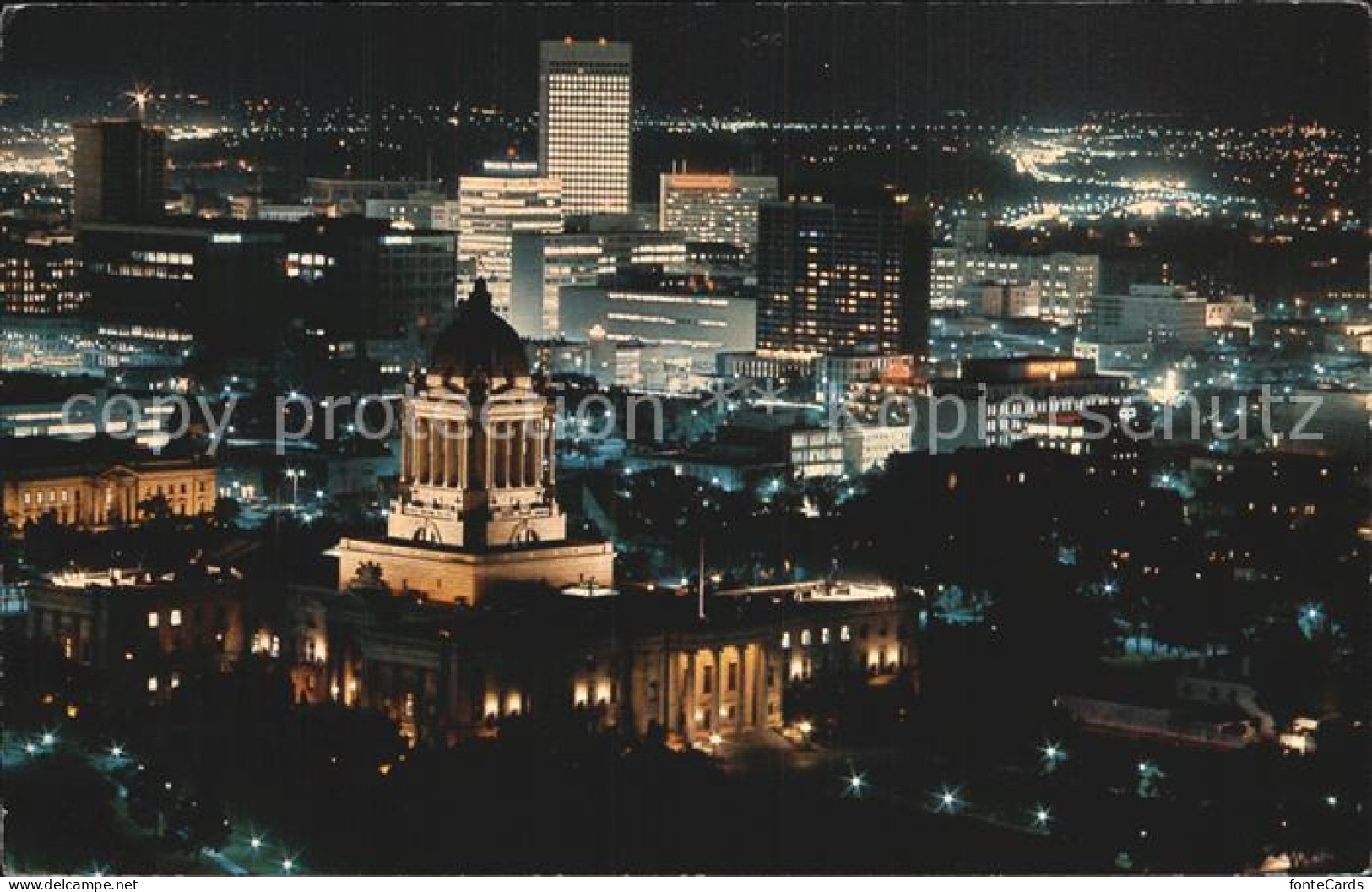 Winnipeg Nachtaufnahme