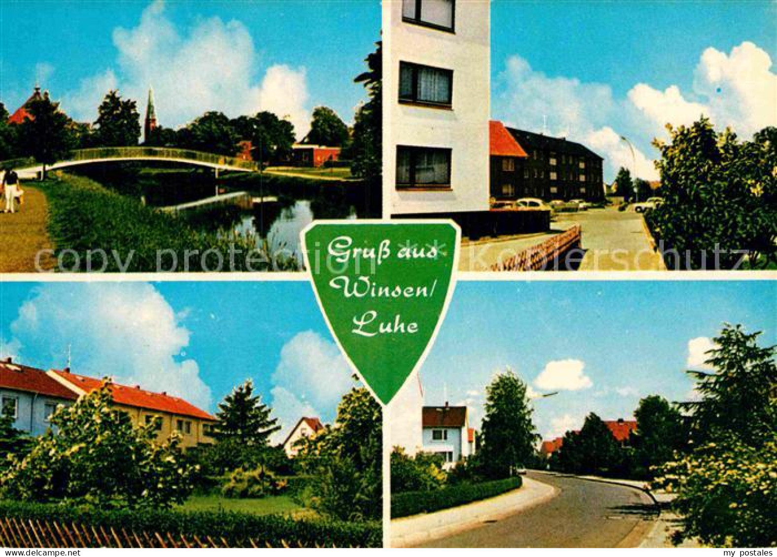 Winsen Luhe Bruecke Ortspartien