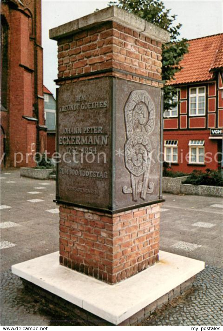 Winsen Luhe Johann Peter Eckermann Denkmal