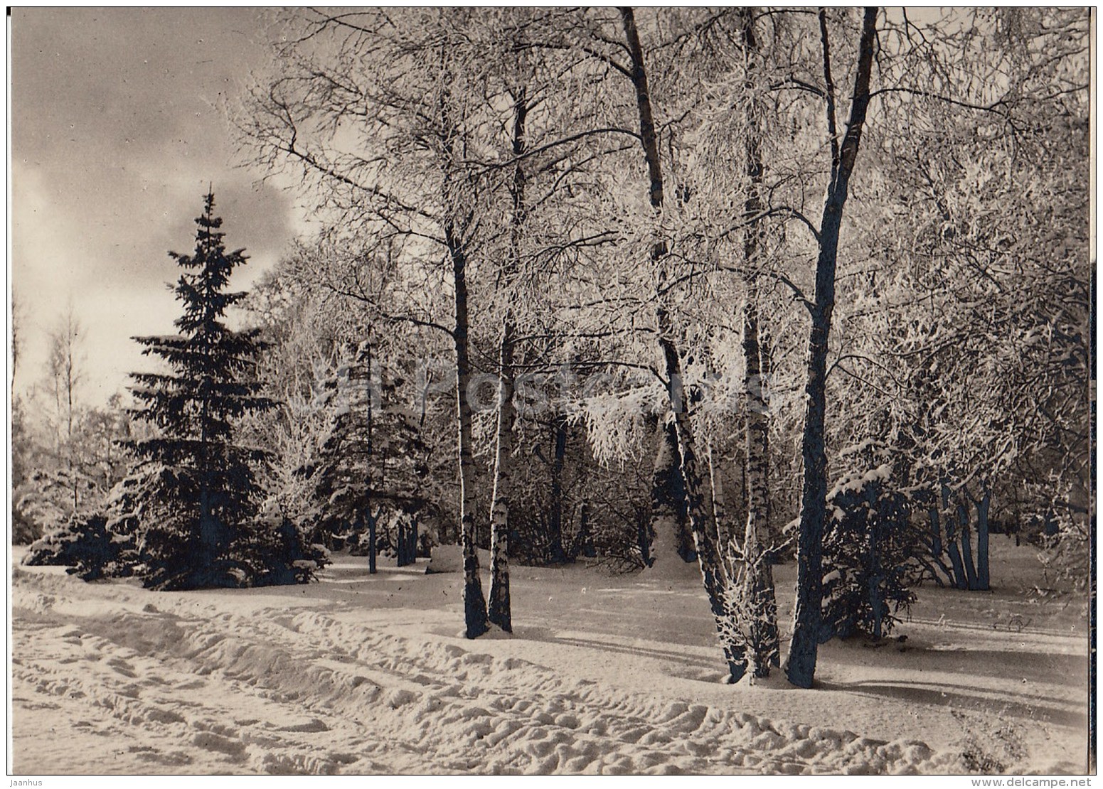 Winter In Estonia - 1968 - Estonia USSR - used