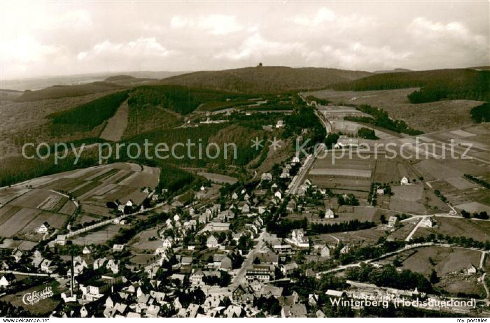 Winterberg Hochsauerland Fliegeraufnahme
