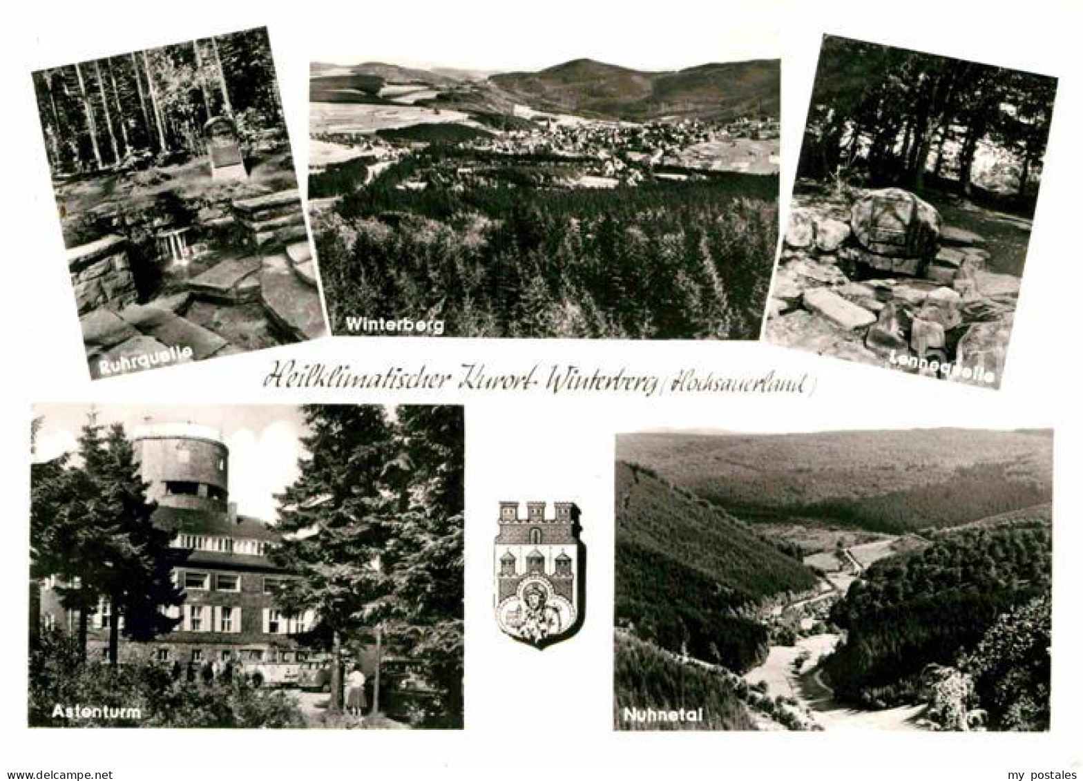 Winterberg Hochsauerland Ruhrquelle Astenturm Nuhntal Lennaquelle Winterberg