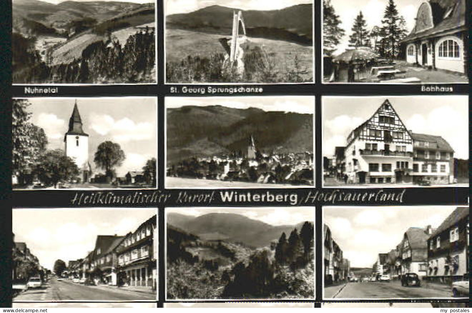 Winterberg Hochsauerland Winterberg Schanze Tal o