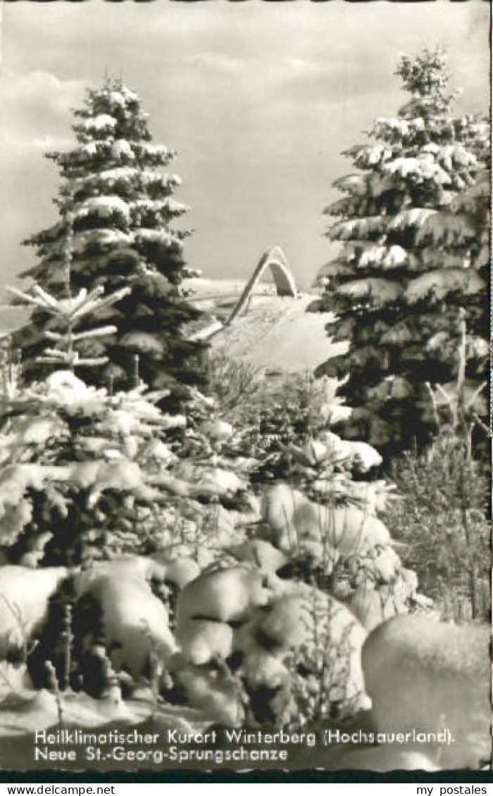 Winterberg Hochsauerland Winterberg Sprungschanze x 1963