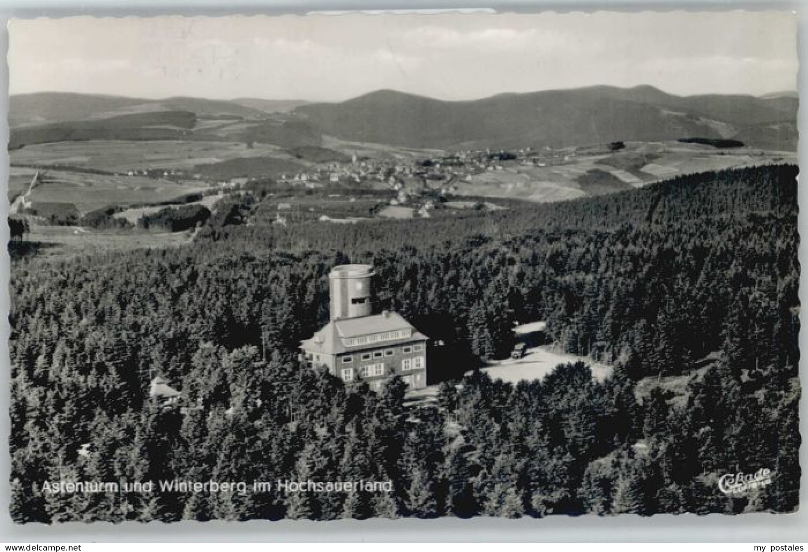 Winterberg Hochsauerland Winterberg Westfalen Fliegeraufnahme Astenturm