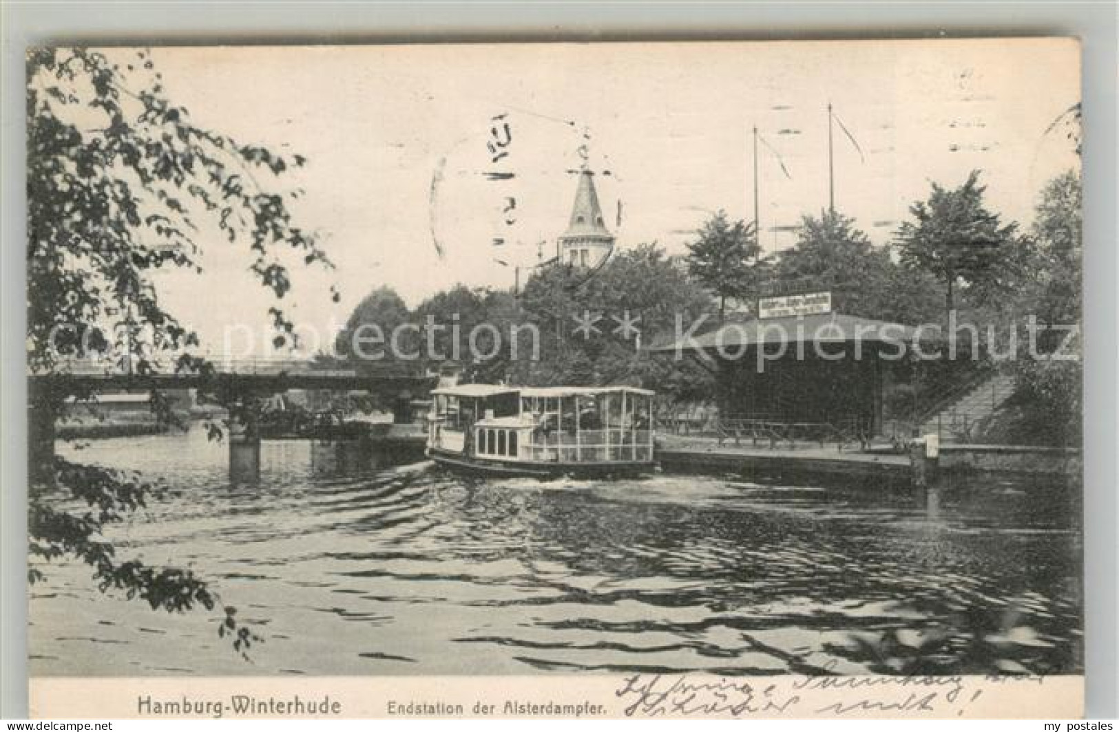 Winterhude Endstation Alsterdampfer