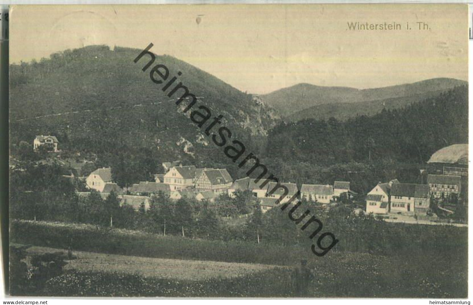 Winterstein i. Th. (Waltershausen) - Verlag H. Weets Waltershausen - gel. 1914