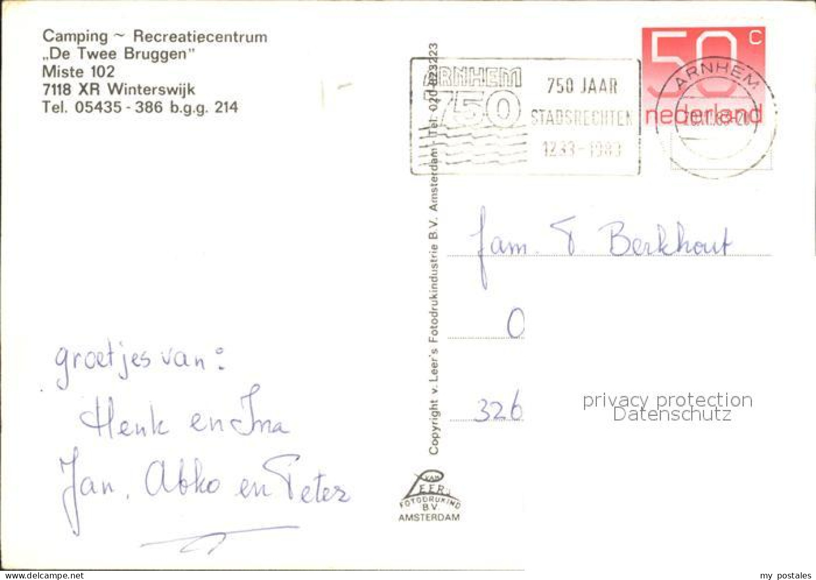 Winterswijk Camping De Twee Bruggen