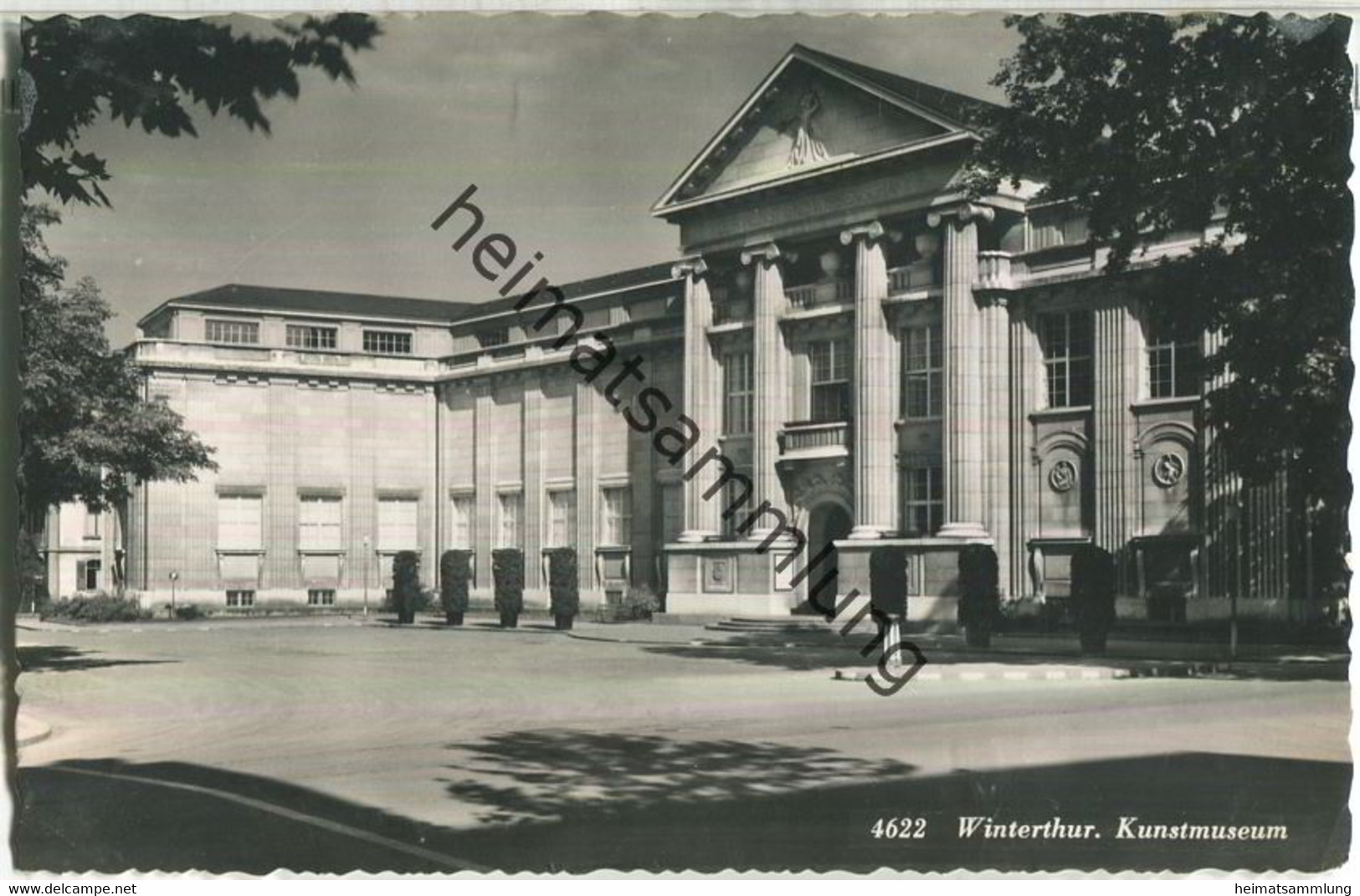 Winterthur Kunstmuseum - Foto-Ansichtskarte - Verlag Rud. Suter Oberrieden