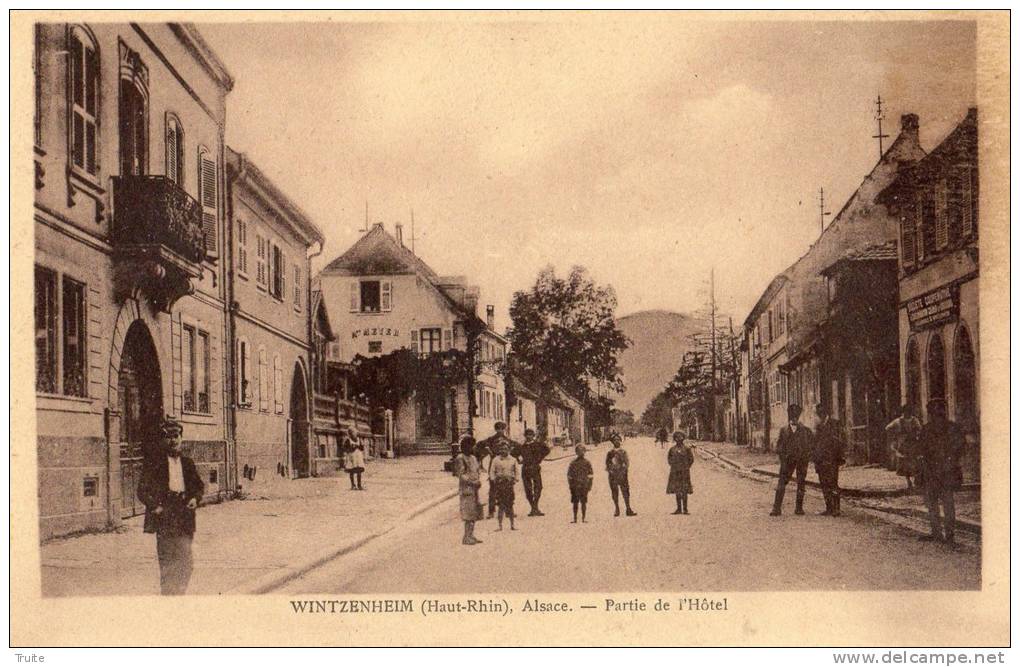 WINTZENHEIM PARTIE DE L HOTEL