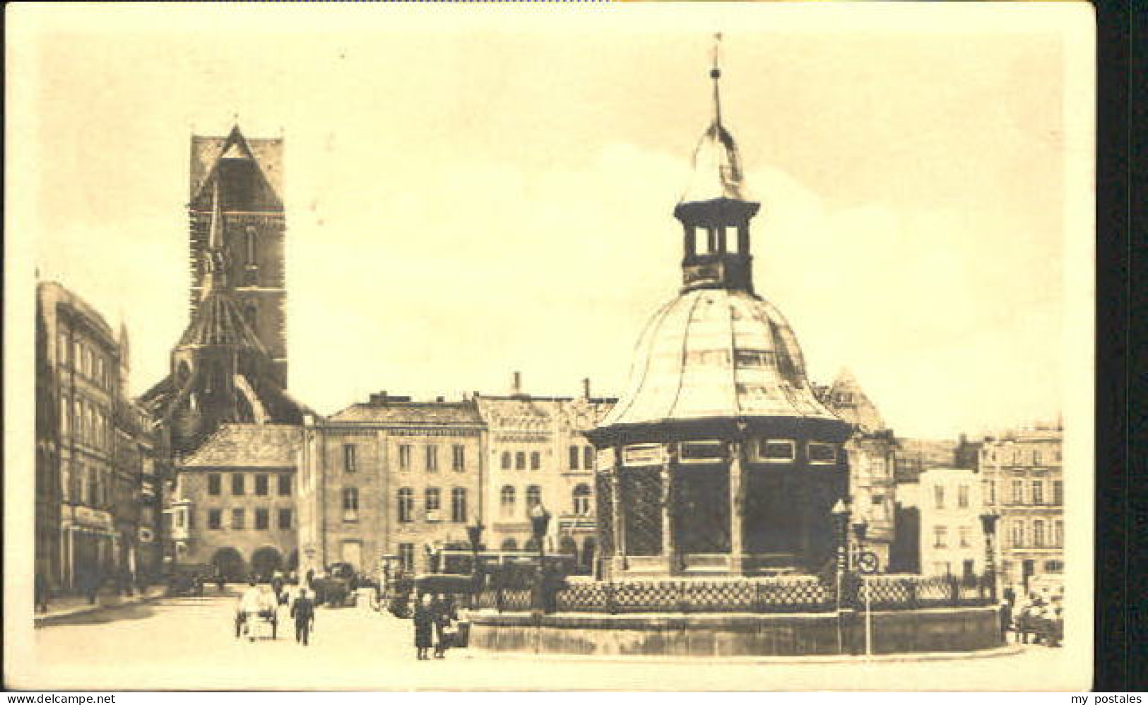 Wismar Mecklenburg Vorpommern Wismar Markt x 1940