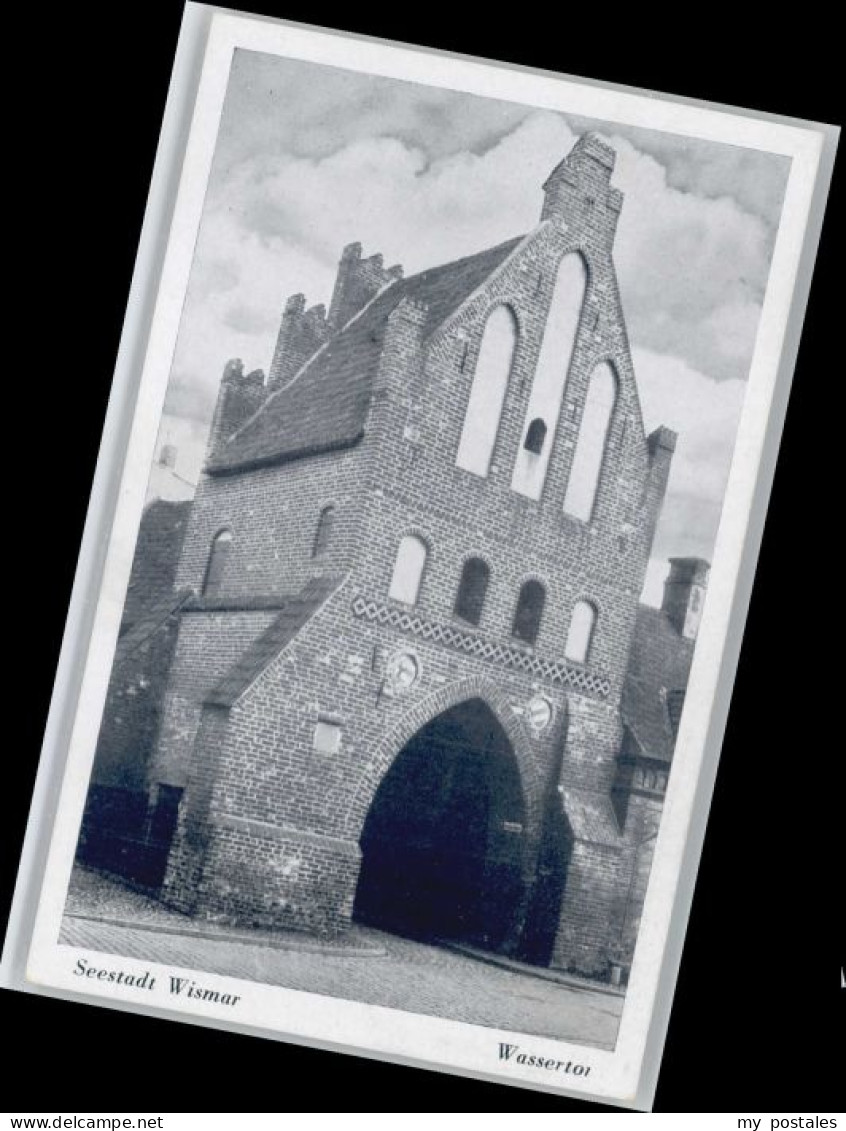 Wismar Mecklenburg Vorpommern Wismar Wassertor