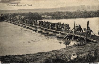 CPA Pinsk Weißrussland, Pontonbrücke