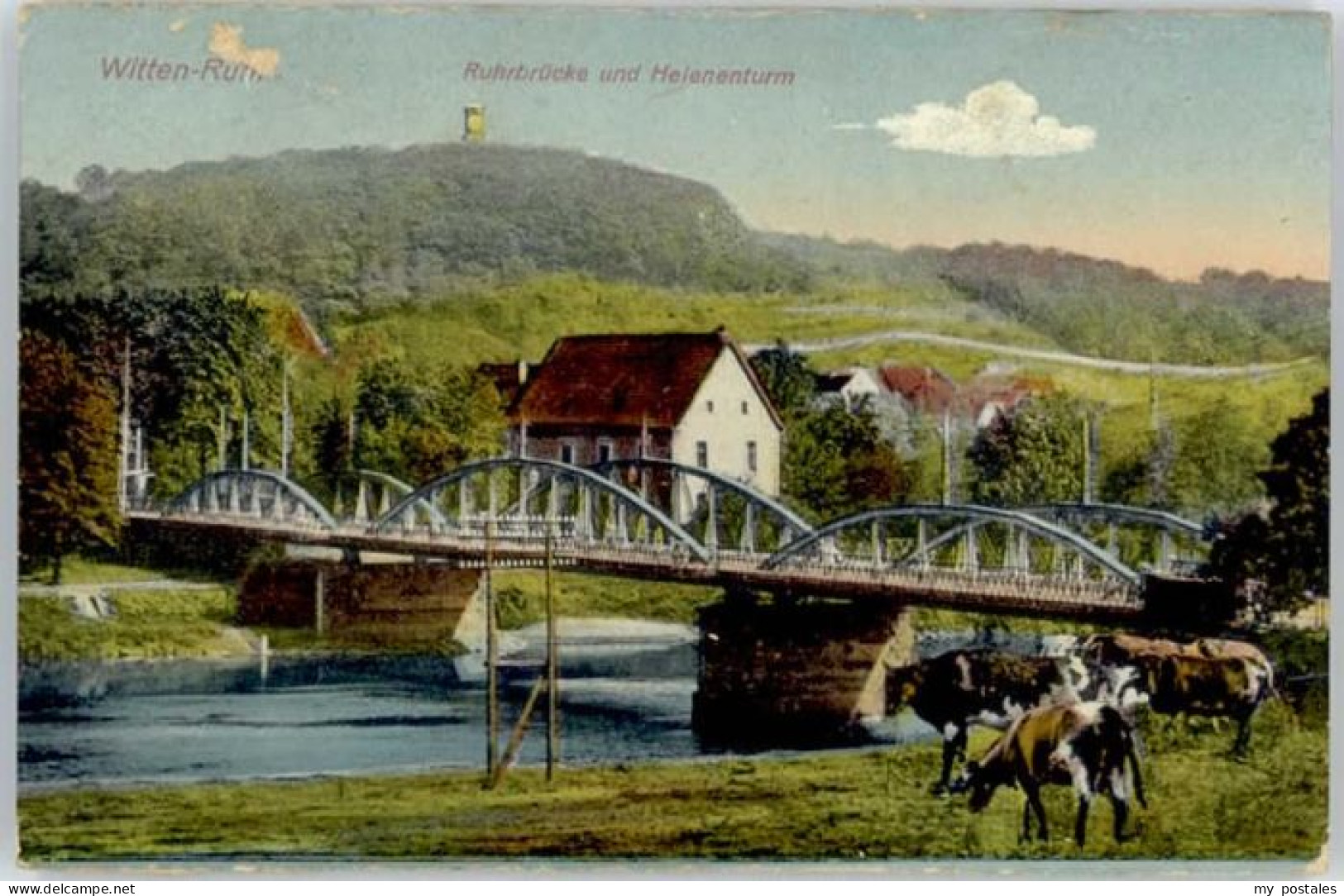 Witten Ruhr Witten Ruhrbruecke Helenenturm