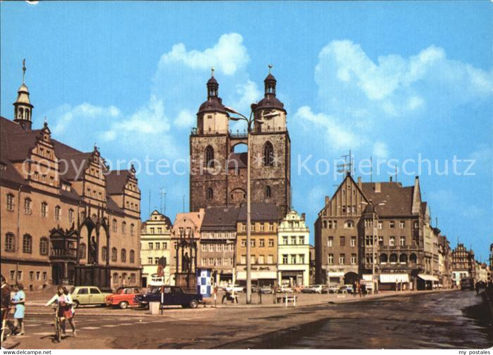 Wittenberg Lutherstadt Marktplatz