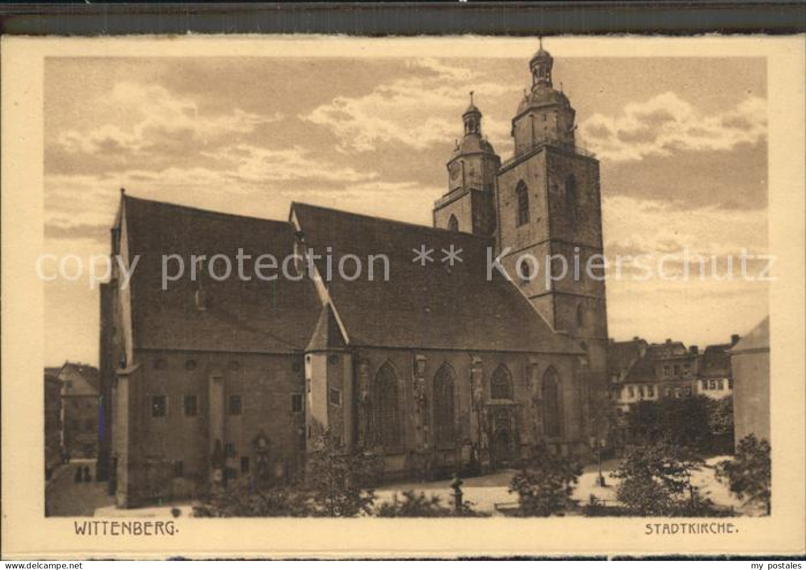 Wittenberg Lutherstadt Stadtkirche