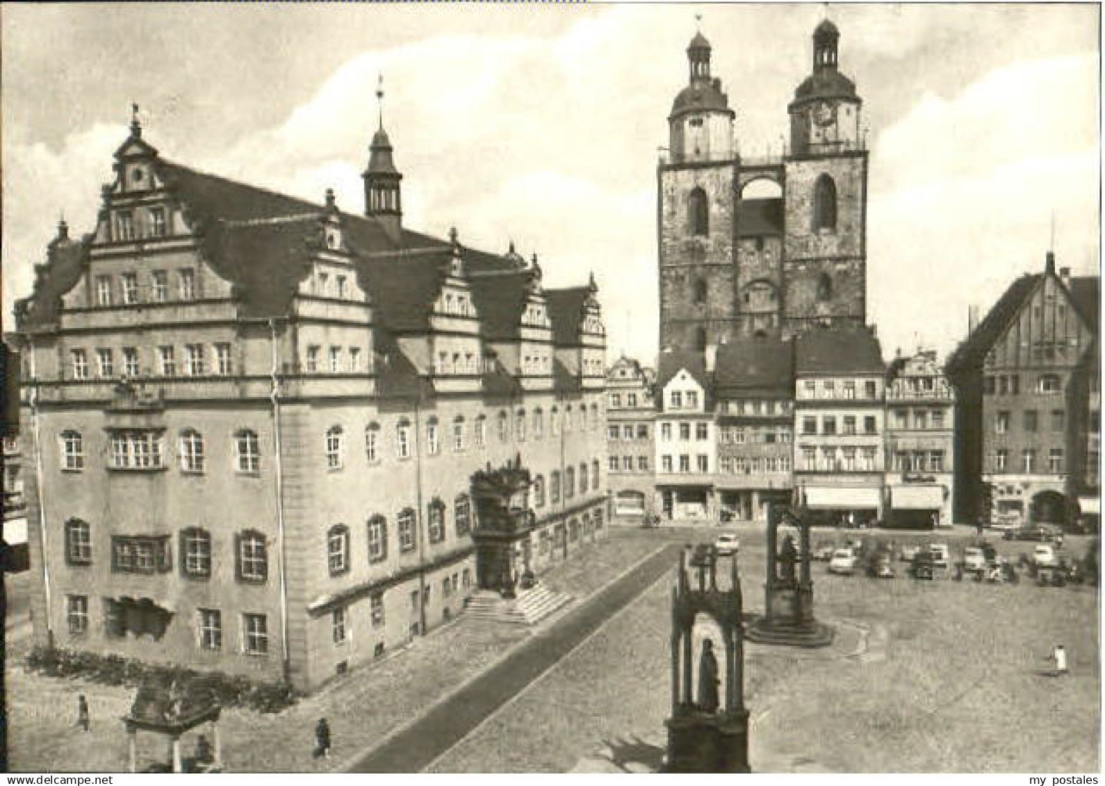 Wittenberg Lutherstadt Wittenberg Marktplatz