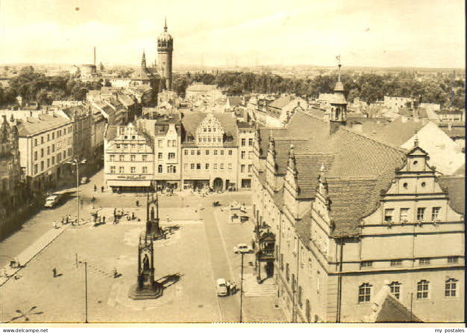 Wittenberg Lutherstadt Wittenberg Marktplatz Kirche o