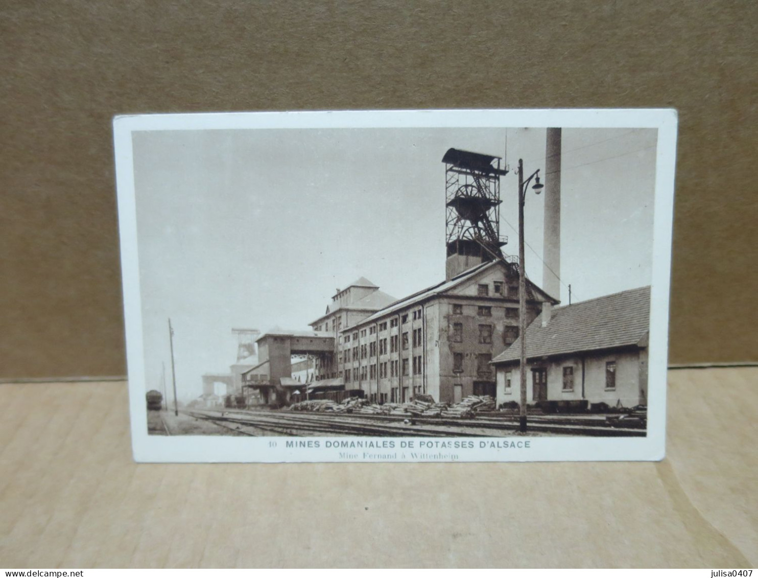 WITTENHEIM (68) Mine Fernand potasses d'Alsace