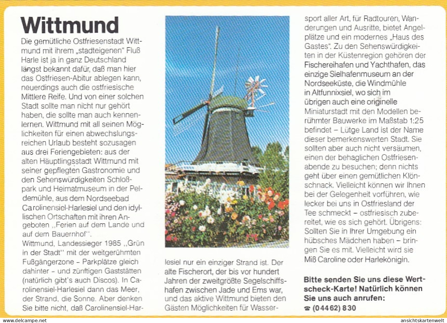 Wittmund, Werbekarte ngl #F8724