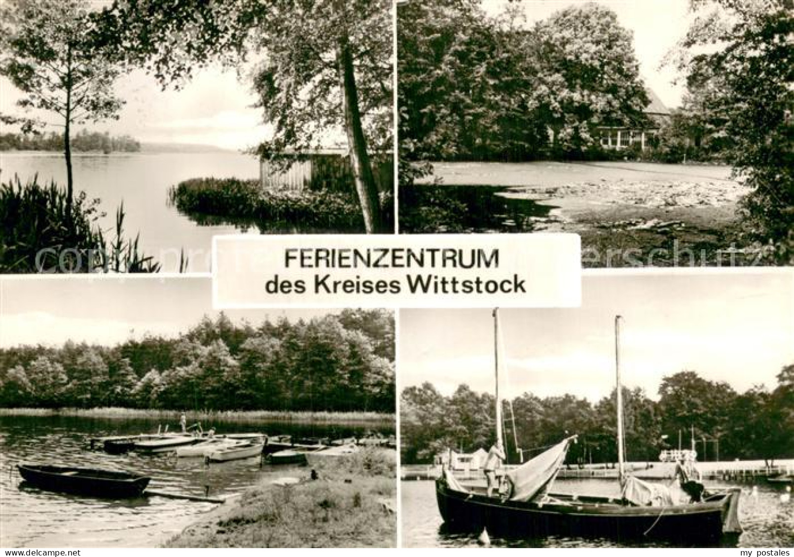 Wittstock Ferienzentrum Langenhagensee - Grosser Baal-See - Kuhlmuehle - Rettung