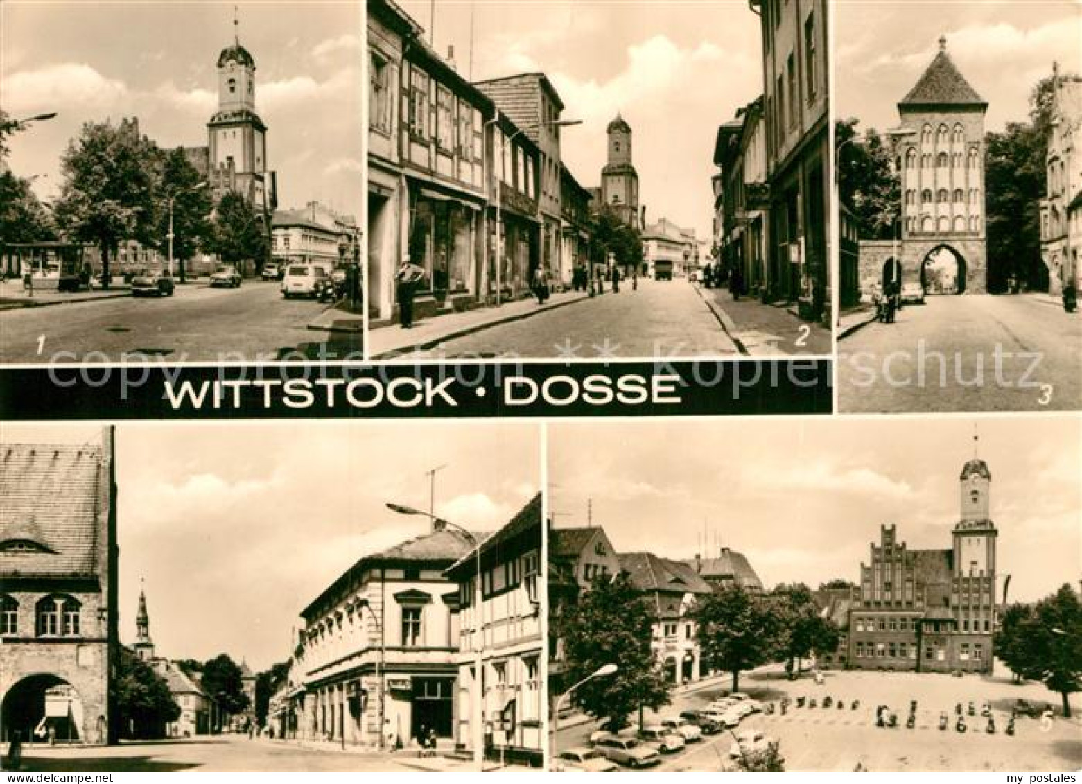 Wittstock Groeperto Rudolf-Breitscheid-Strasse Karl-Marx-Strasse