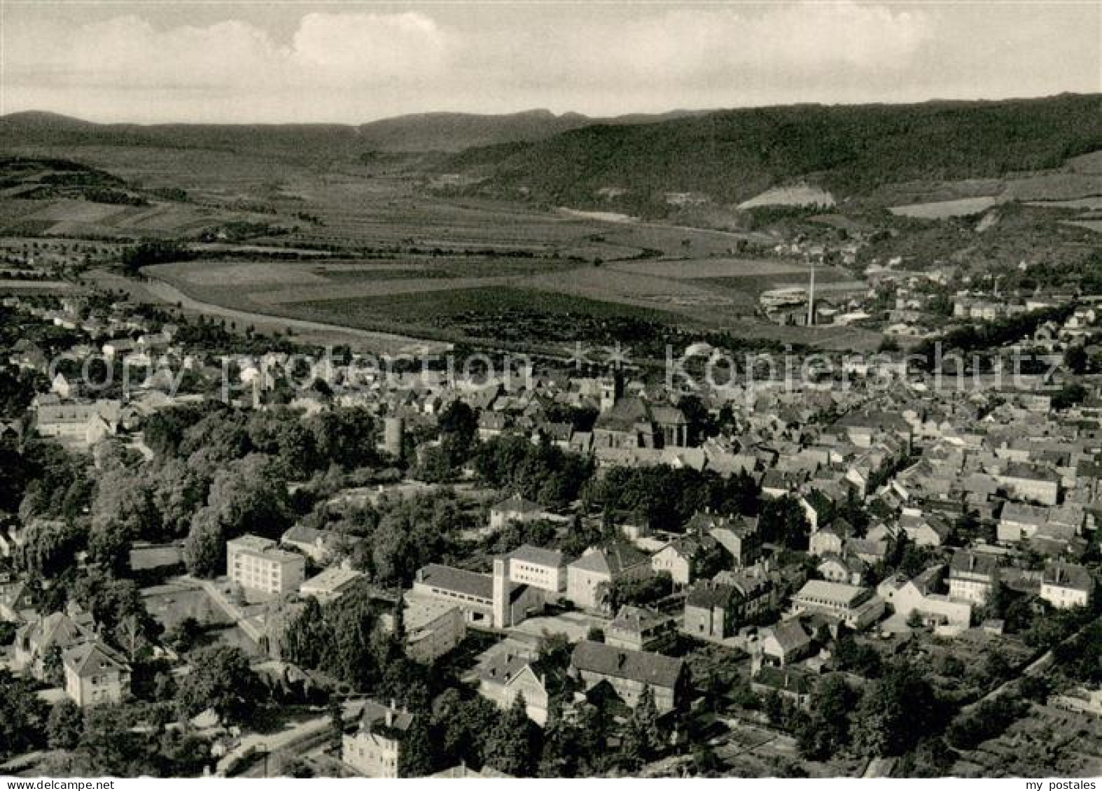 Witzenhausen Fliegeraufnahme Teilansicht