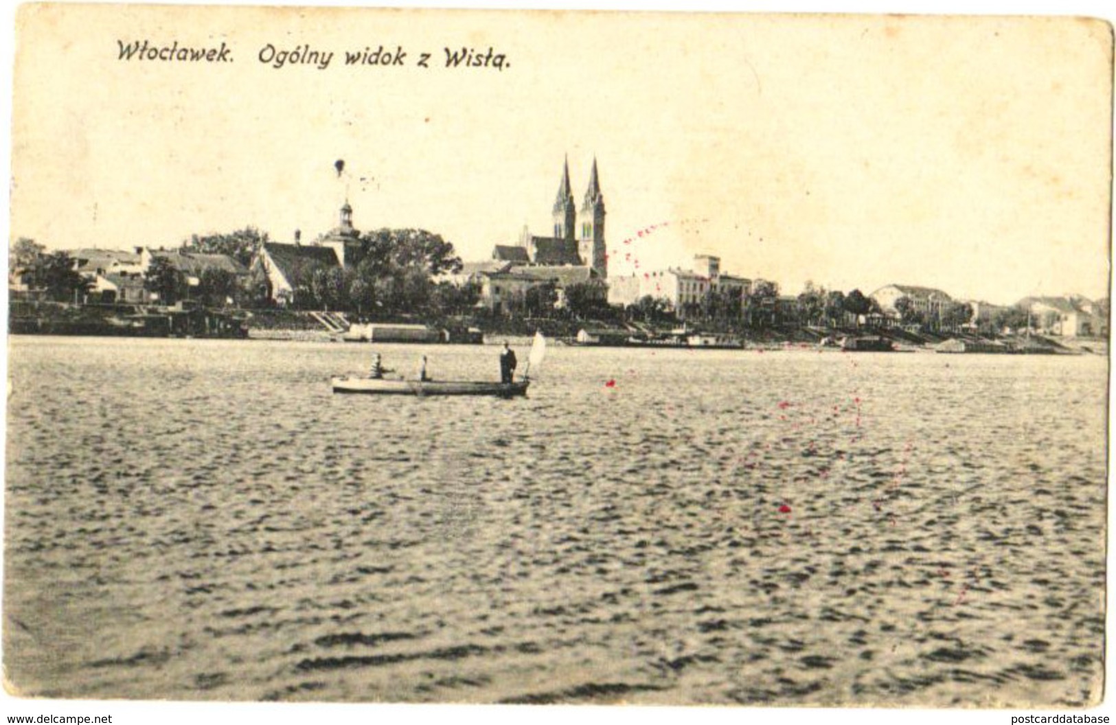 Wloclawek - Ogolny widok z Wista