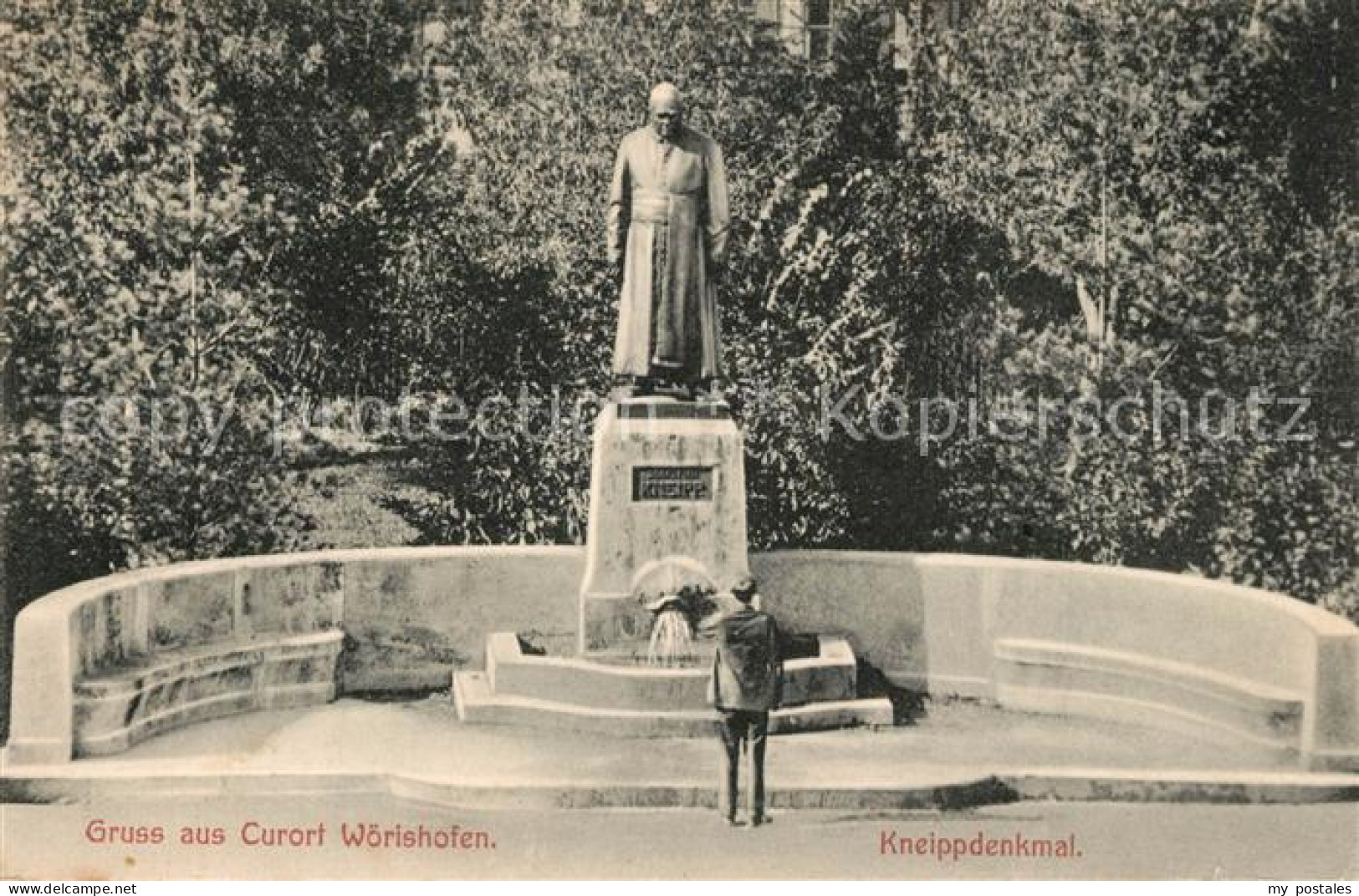Woerishofen Bad Kneippdenkmal