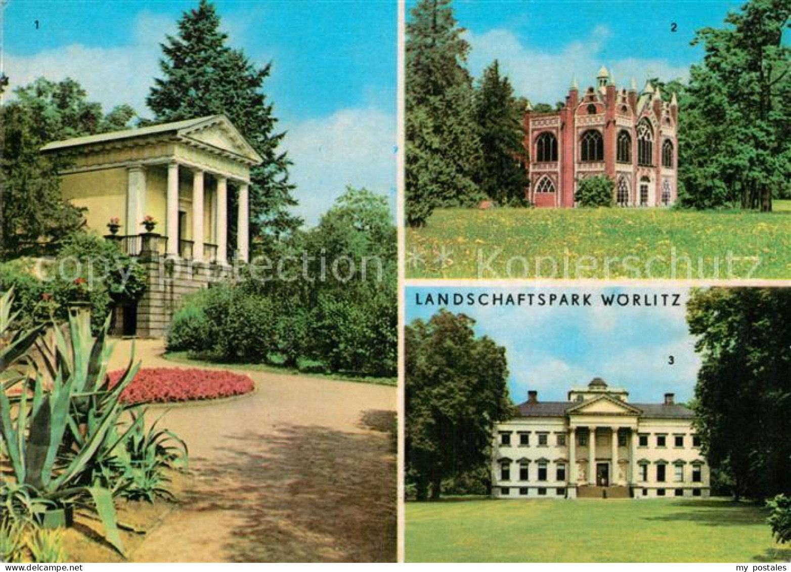 Woerlitz Sachsen-Anhalt Floratempel Gotisches Haus Schloss