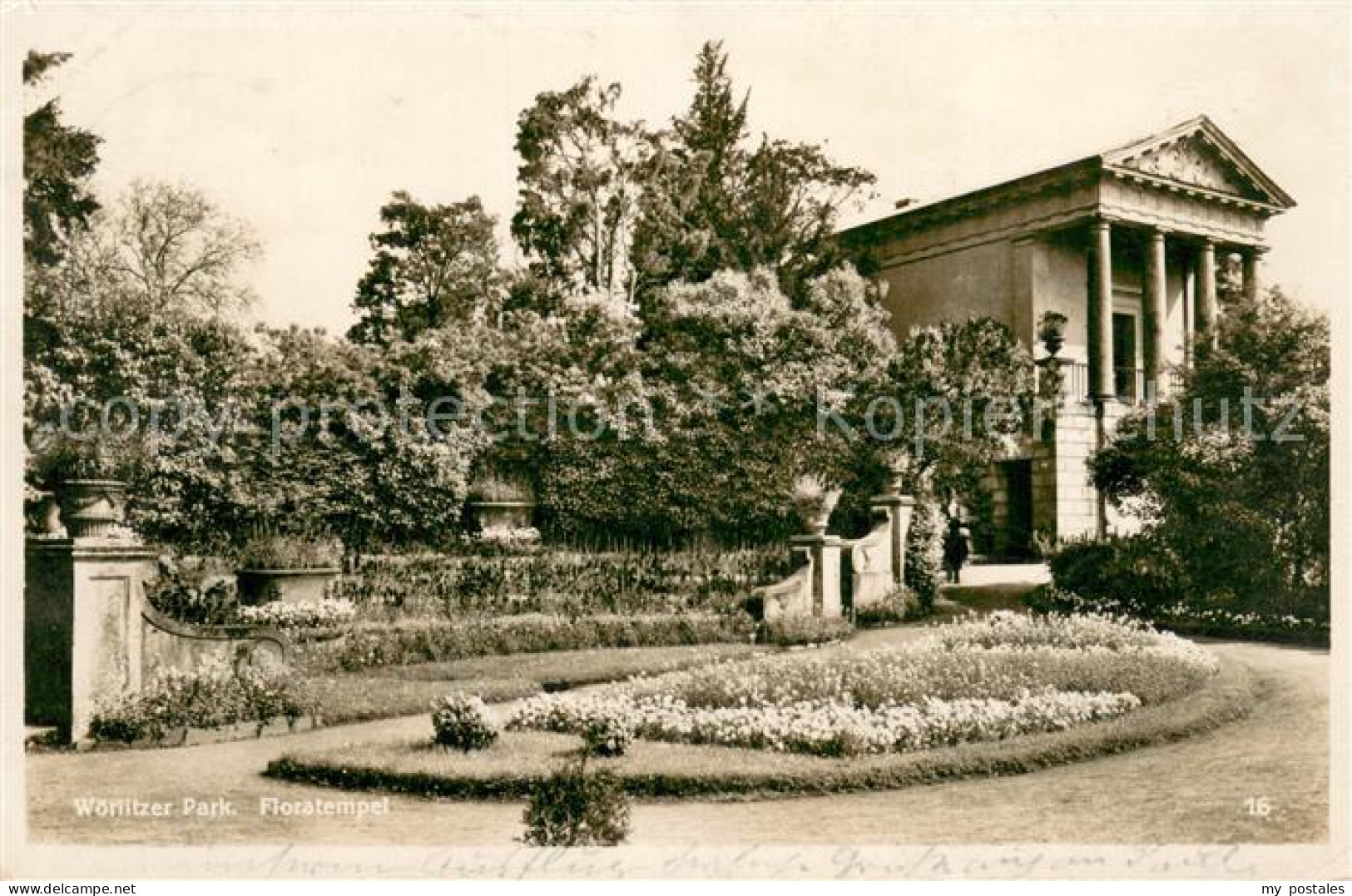 Woerlitz Sachsen-Anhalt Park Floratempel