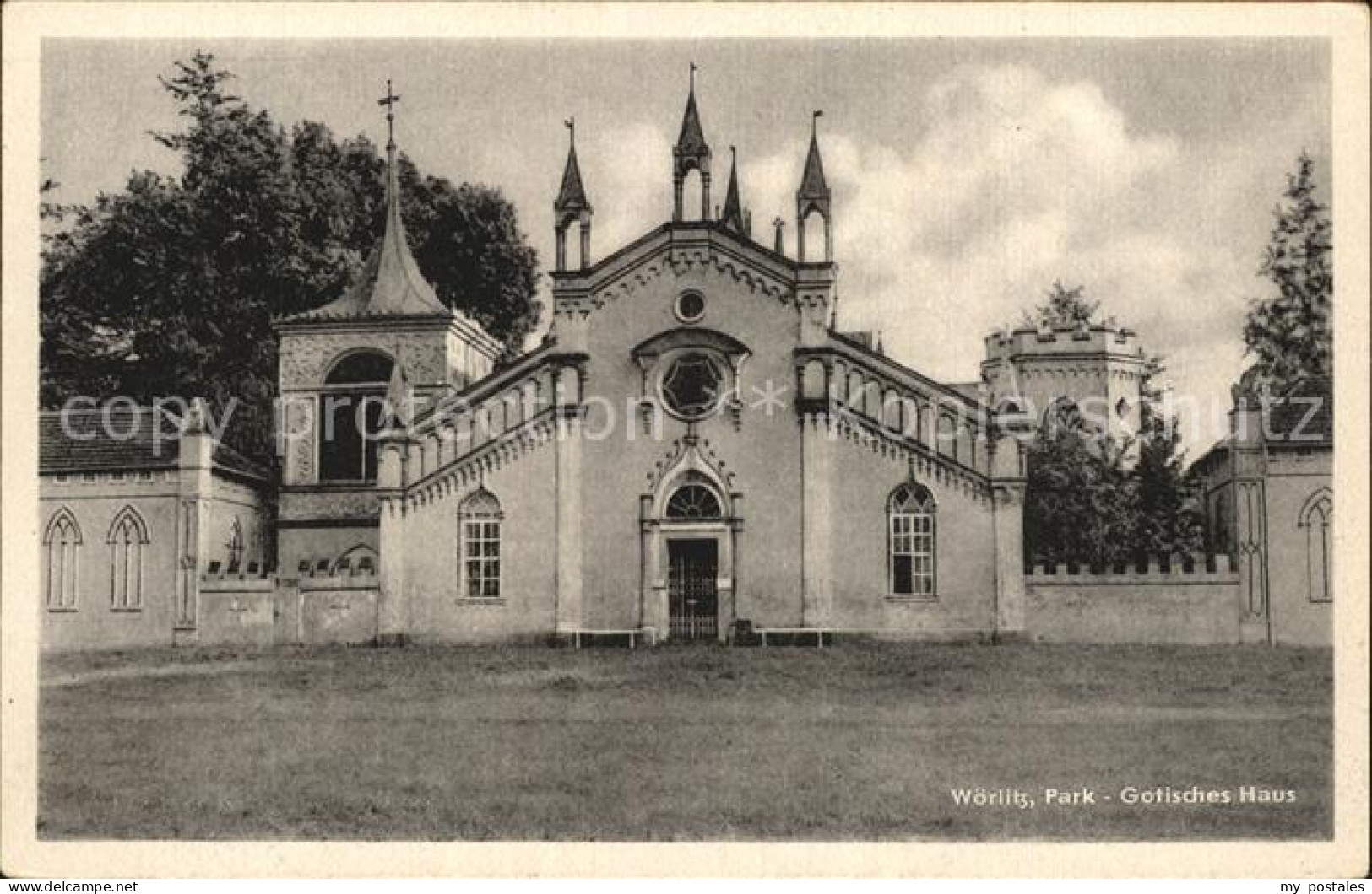 Woerlitz Sachsen-Anhalt Park Gotisches Haus