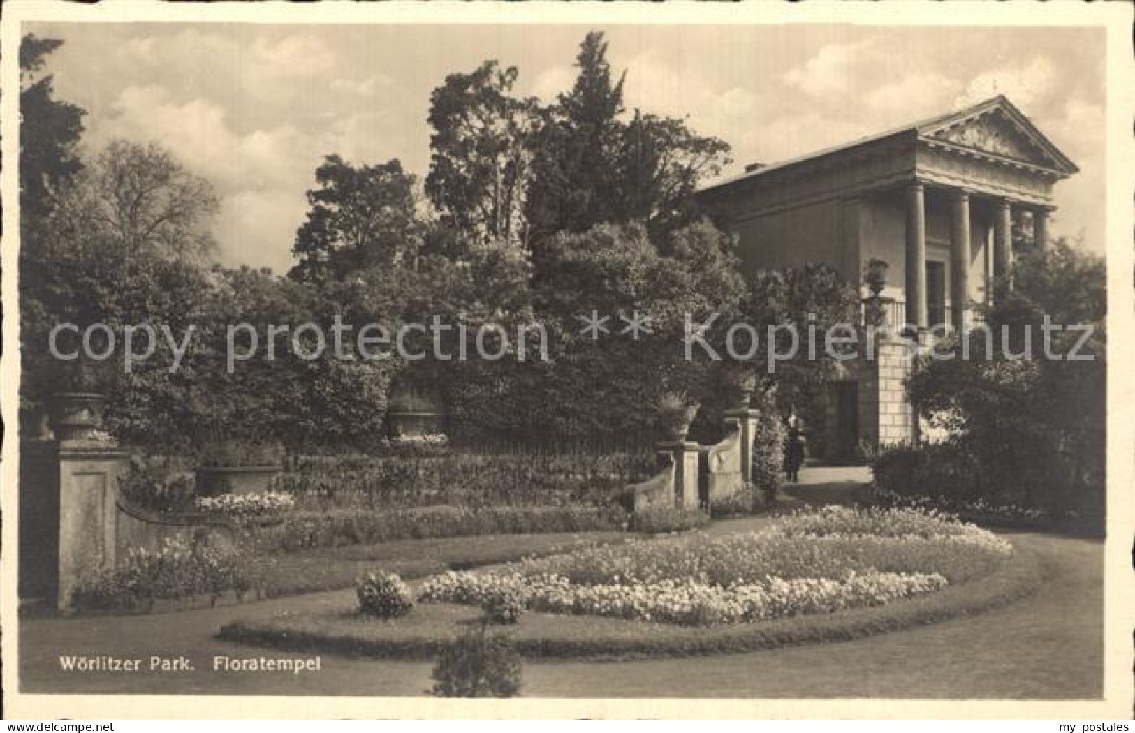 Woerlitz Woerlitzer Park Floratempel