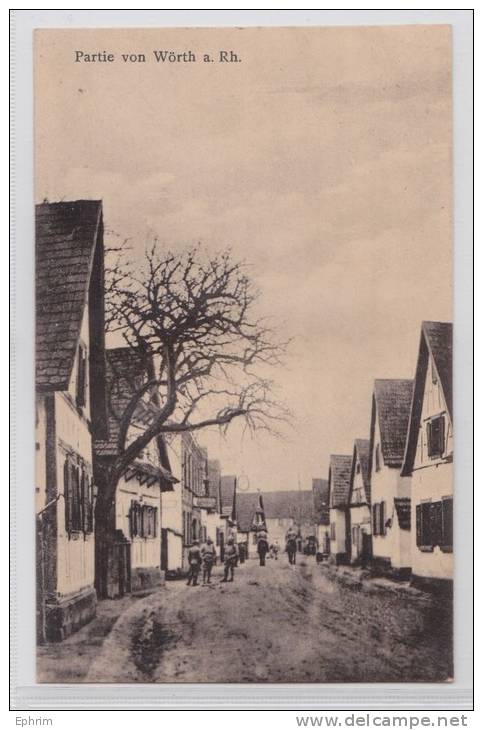 WOERTH - Partie von Wörth a. Rh.