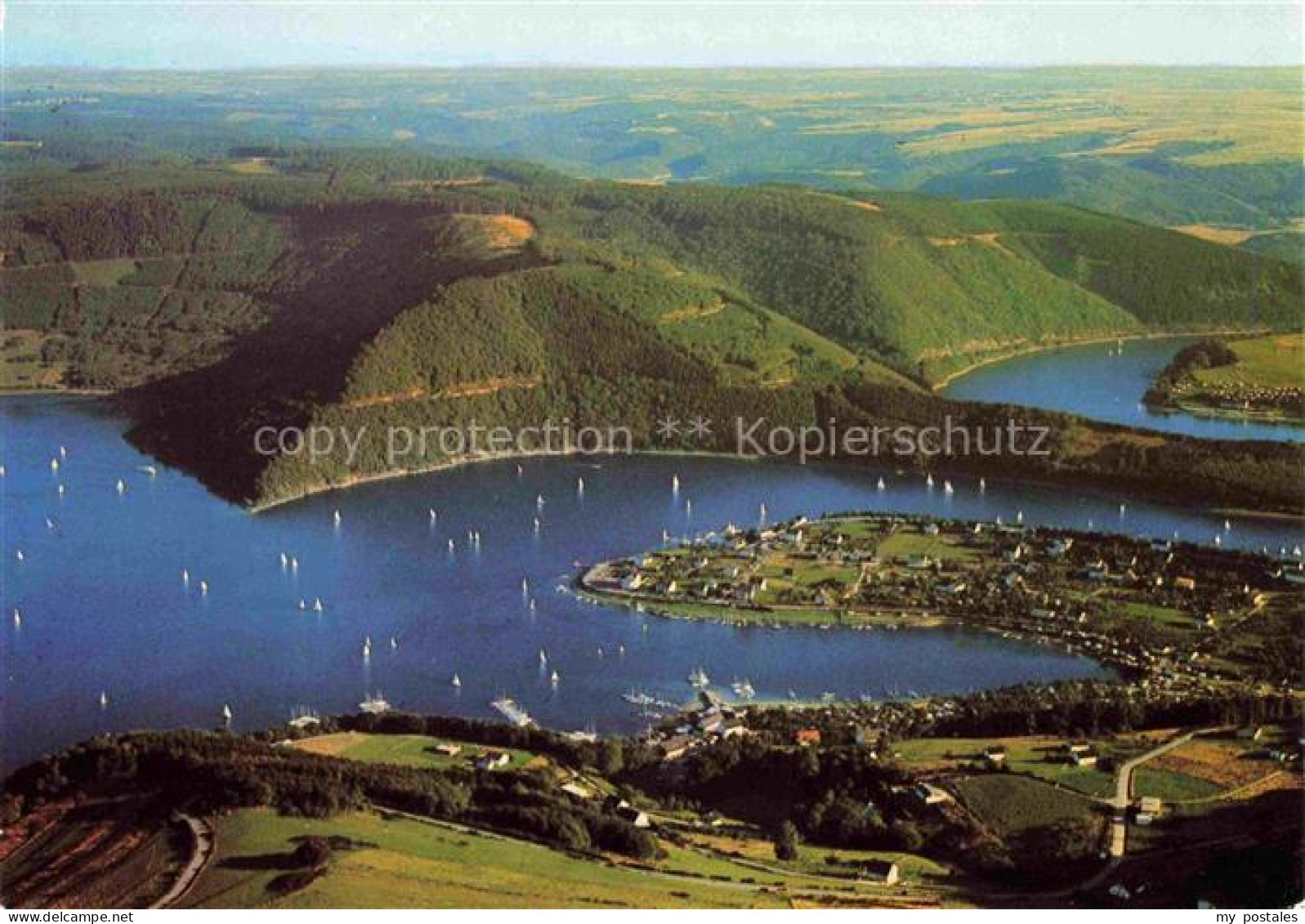 Woffelsbach Simmerath Panorama Rurtalsperre