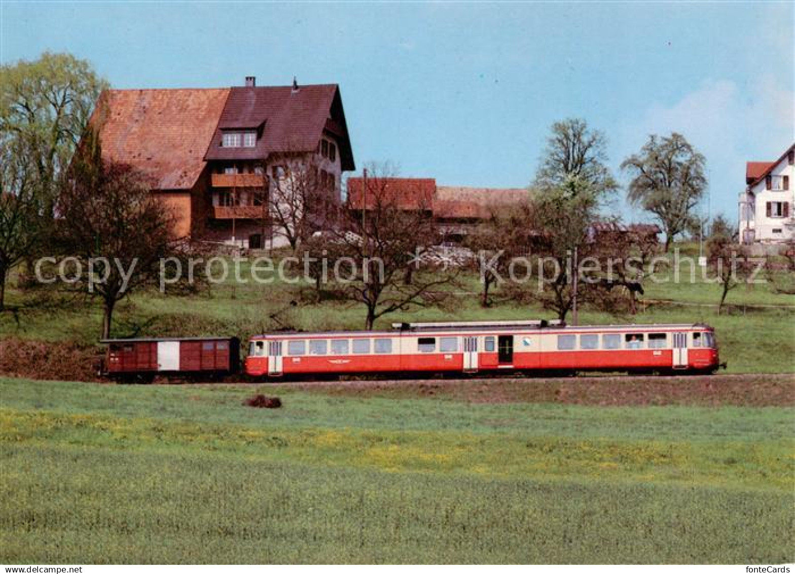 Wohlen  AG Bremgarten Dietikon Bahn Motorwagen