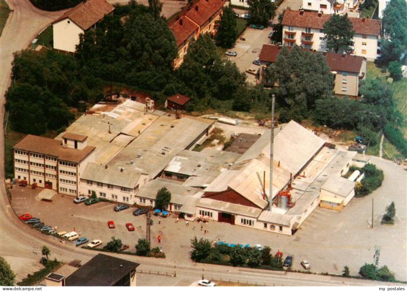 Wolfach Glashuette Wolfach Glasschleiferei Glasmuseum Fliegeraufnahme