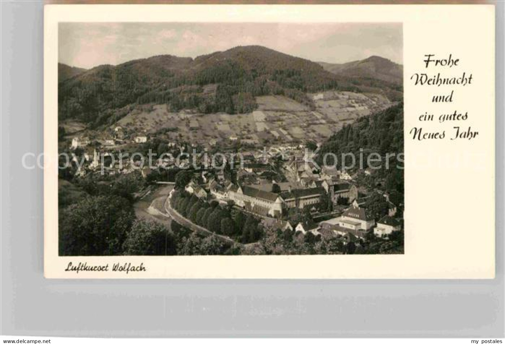 Wolfach Schwarzwald BW Gesamtansicht