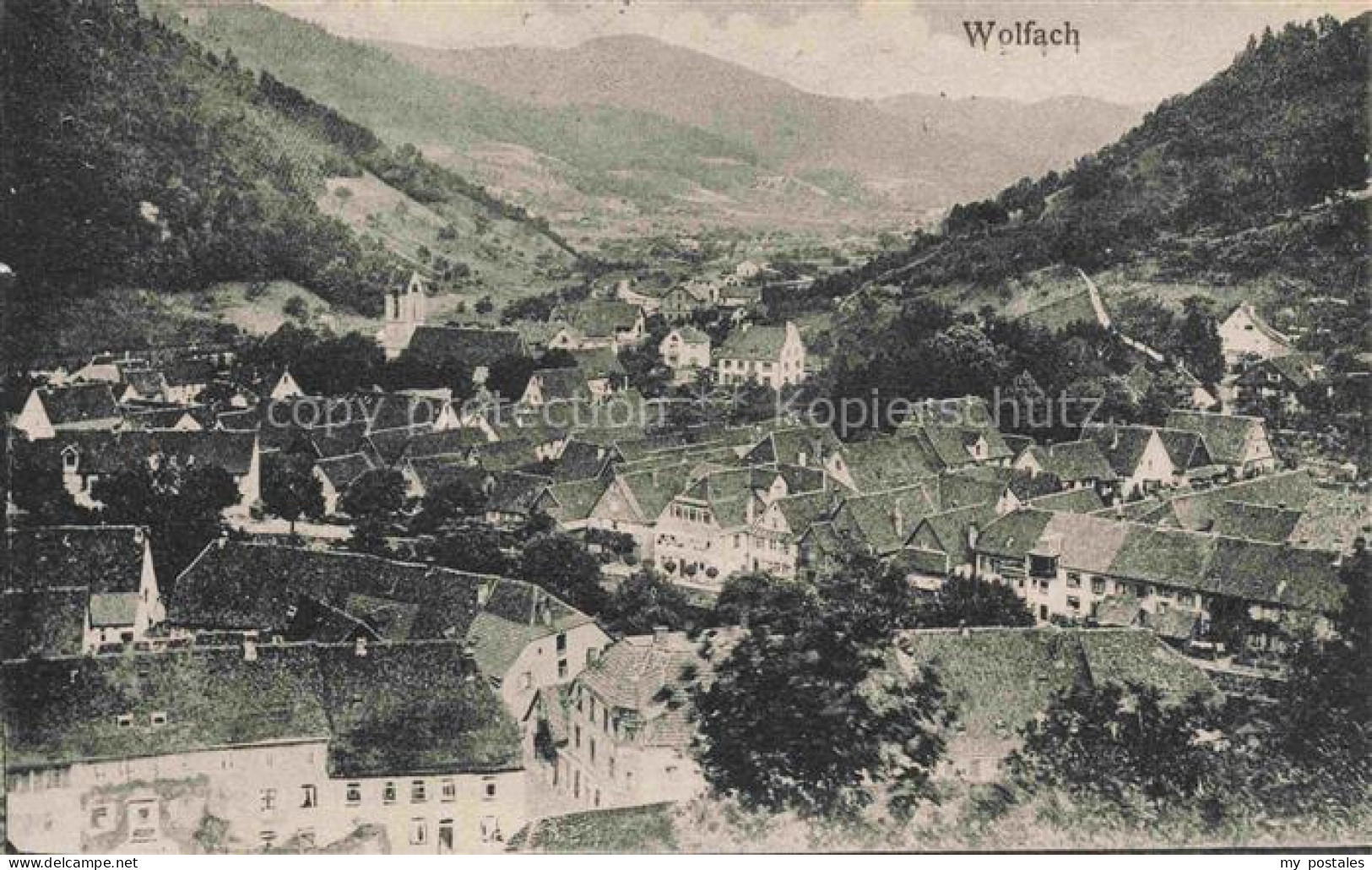 Wolfach Schwarzwald Panorama